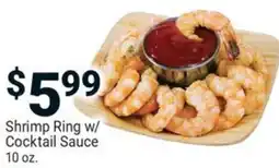 Redner's Warehouse Shrimp Ring w/ Cocktail Sauce offer