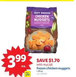 Lidl frozen chicken nuggets offer