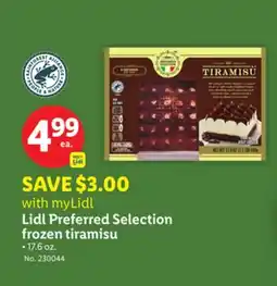 Lidl Lidl Preferred Selection frozen tiramisu offer