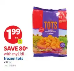 Lidl frozen tots offer