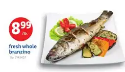 Lidl fresh whole branzino offer