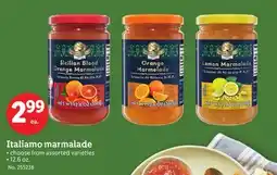 Lidl Italiamo marmalade offer