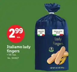 Lidl Italiamo lady fingers offer