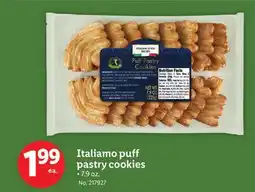 Lidl Italiamo puff pastry cookies offer