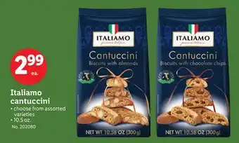 Lidl Italiamo cantuccini offer