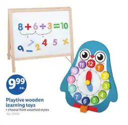 Lidl Playtive wooden learning toys offer