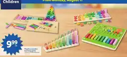 Lidl Placeholder Playtive wooden learning game offer