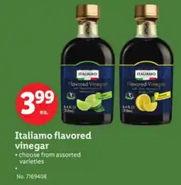 Lidl Italiamo flavored vinegar offer