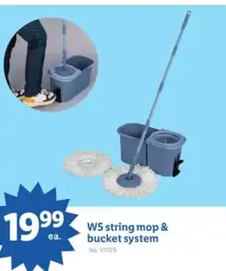 Lidl W5 string mop & bucket system offer