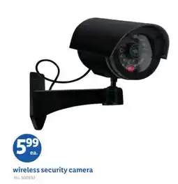 Lidl wireless security camera offer