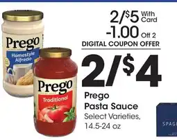 Ralphs Prego Pasta Sauce offer