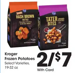 Ralphs Kroger Frozen Potatoes offer