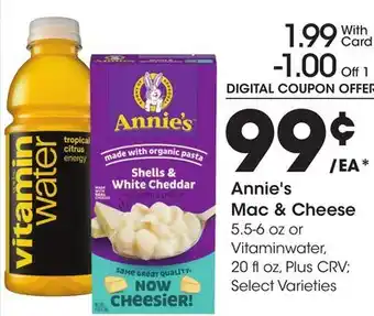 Ralphs Annie's Mac & Cheese offer