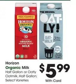 Ralphs Horizon Organic Milk offer