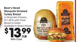 Ralphs Boar's Head Mesquite Smoked Turkey Breast offer
