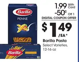 Ralphs Barilla Pasta offer