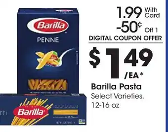 Ralphs Barilla Pasta offer