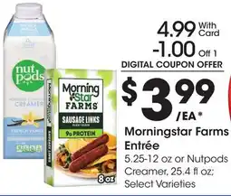 Ralphs Morningstar Farms Entrée offer