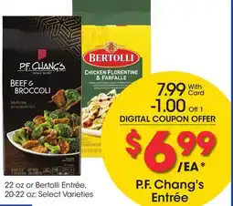 Ralphs P. F. Chang's Entrée offer