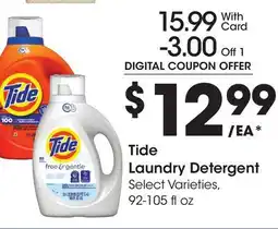 Ralphs Tide Laundry Detergent offer