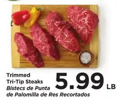 Food 4 Less Trimmed Tri-Tip Steaks offer