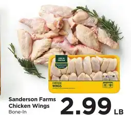 Food 4 Less Sanderson Farms Chicken Wings offer