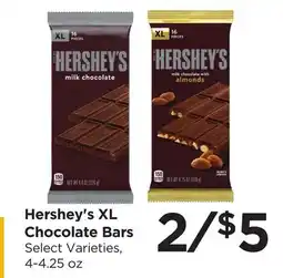 Food 4 Less Hershey's XL Chocolate Bars offer