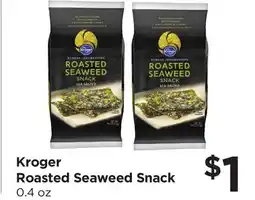 Food 4 Less Kroger Roasted Seaweed Snack offer