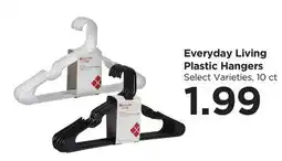 Food 4 Less Everyday Living Plastic Hangers offer
