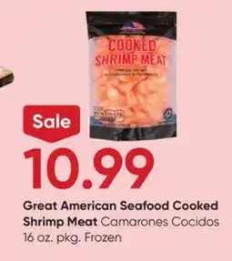 Stater Bros Great American Seafood Cooked Shrimp Meat offer