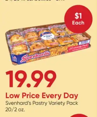Stater Bros Svenhard's Pastry Variety Pack offer