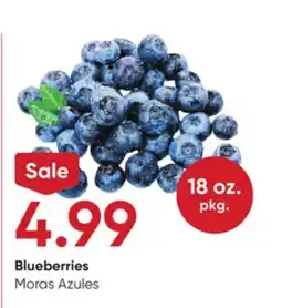 Stater Bros Blueberries offer