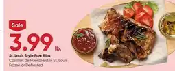 Stater Bros St. Louis Style Pork Ribs offer