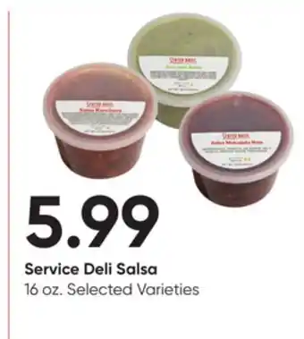 Stater Bros Service Deli Salsa offer