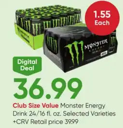 Stater Bros Monster Energy Drink offer