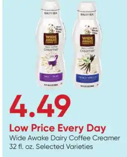 Stater Bros Wide Awake Dairy Coffee Creamer offer