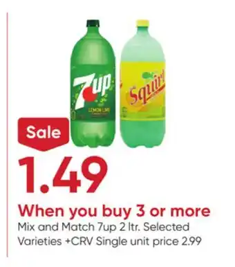 Stater Bros 7up offer