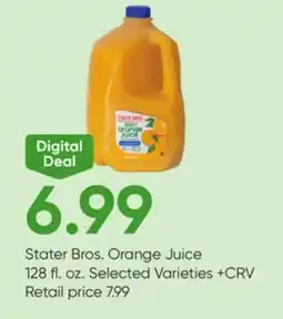 Stater Bros Stater Bros. Orange Juice offer