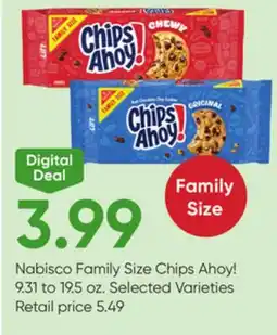 Stater Bros Nabisco Family Size Chips Ahoy! offer