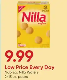 Stater Bros Nabisco Nilla Wafers offer