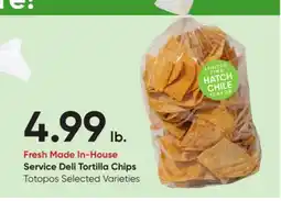 Stater Bros Service Deli Tortilla Chips offer