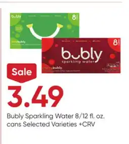 Stater Bros Bubly Sparkling Water offer