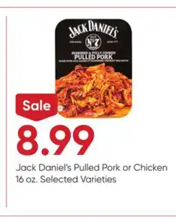 Stater Bros Jack Daniel's Pulled Pork or Chicken offer