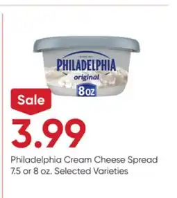 Stater Bros Philadelphia Cream Cheese Spread offer