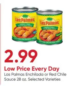 Stater Bros Las Palmas Enchilada or Red Chile Sauce offer