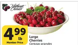 Albertsons Large Cherries offer