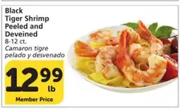 Albertsons Black Tiger Shrimp offer