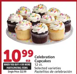 Albertsons Celebration Cupcakes offer