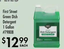 Smart & Final First Street Green Dish Detergent offer