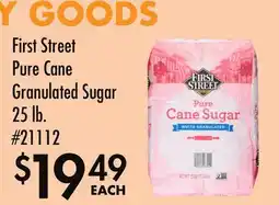 Smart & Final First Street Pure Cane Granulated Sugar offer